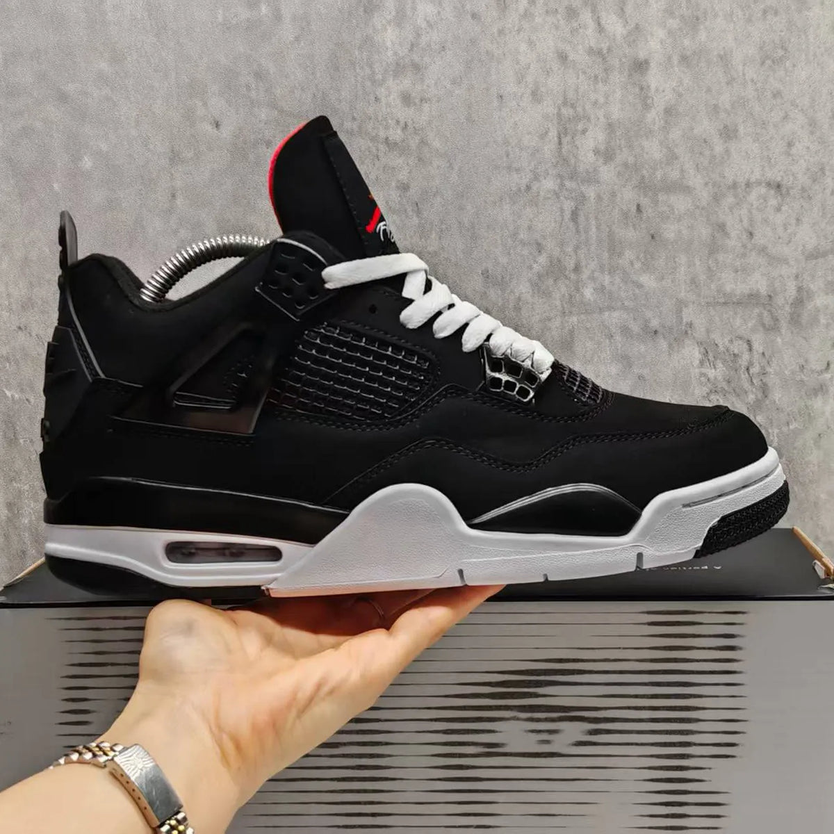 AJ 4 Retro OG Bloodline Shoes Sneakers - nk0005490-1 image 3