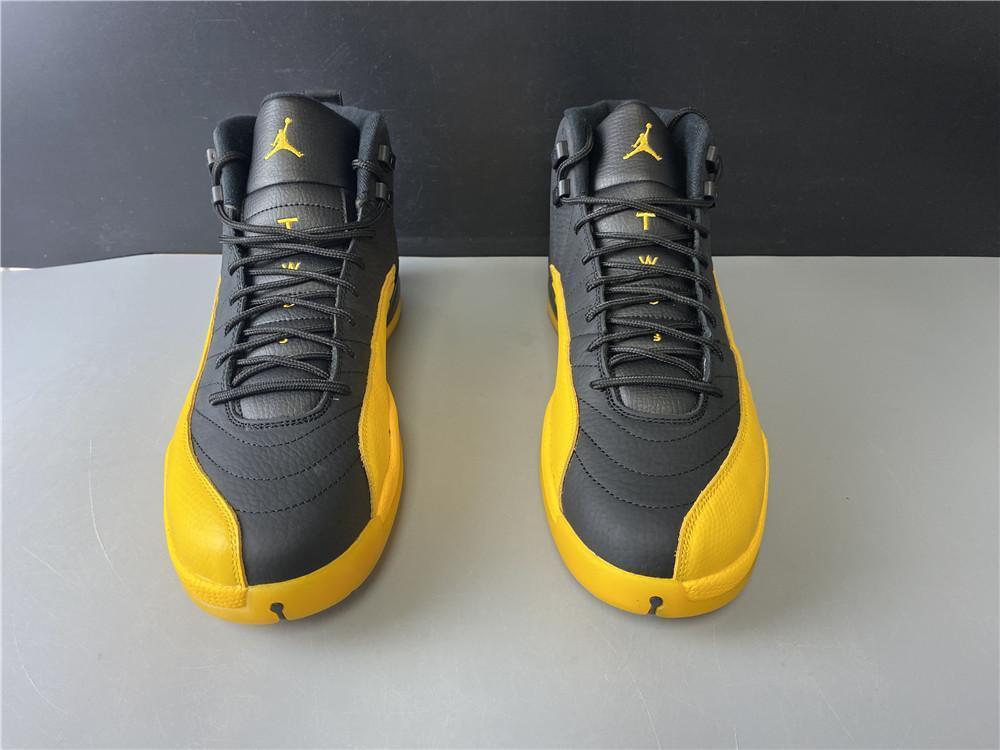 AJ 12 Retro Black University Gold Shoes Sneakers – nk0000758