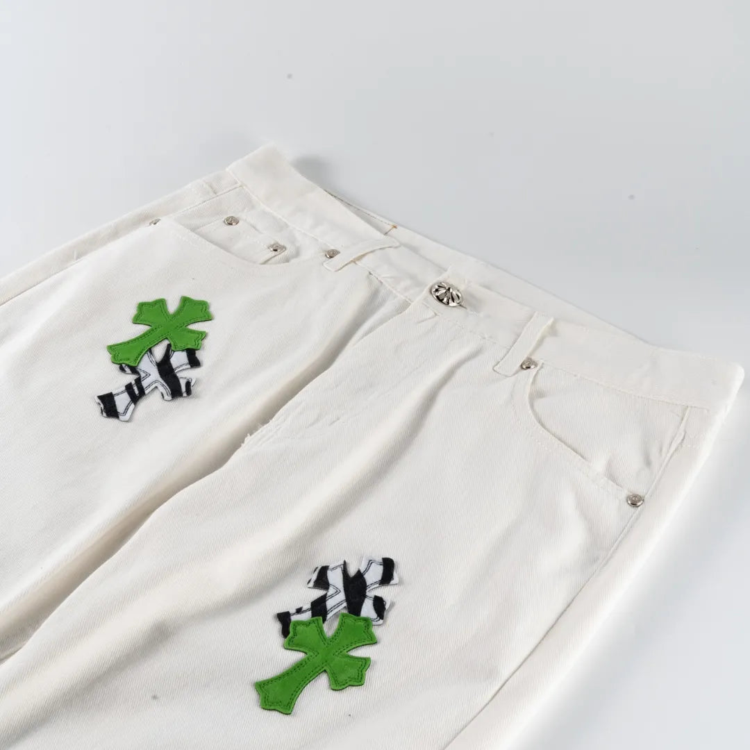 CH Cross Patch Jeans - CH0109 image 2