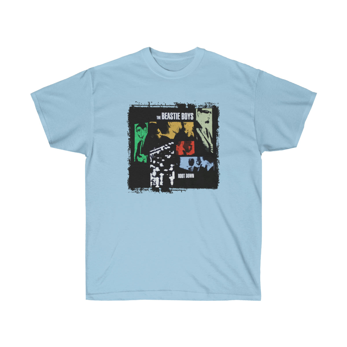 The Beasite Boys Root Down Men T-Shirt - Light Blue, L image