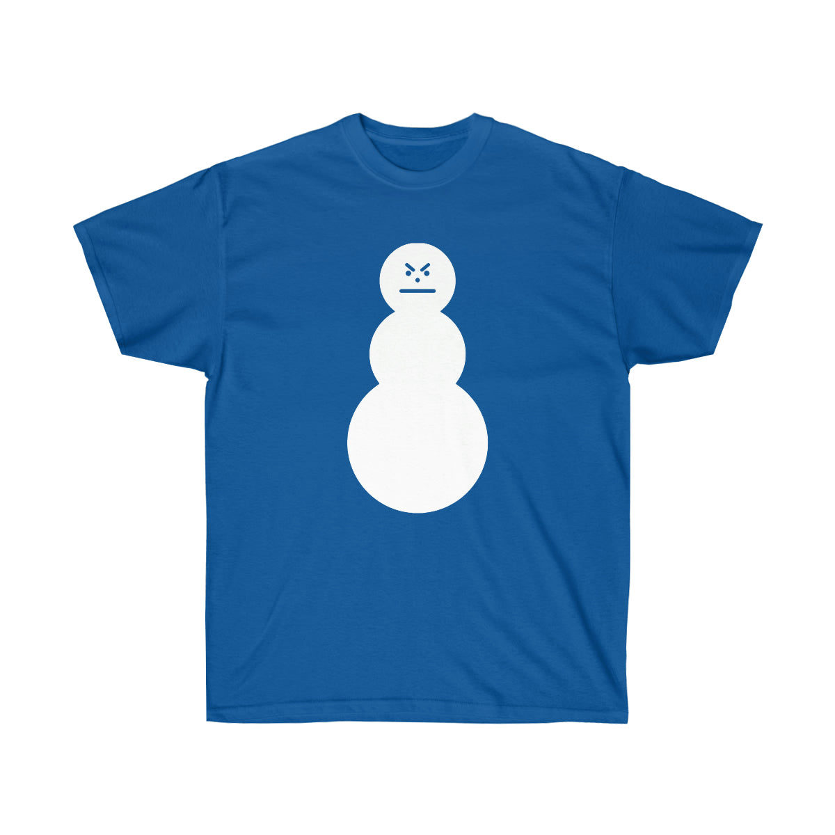 Jeezy Snowman Men T-Shirt - Royal, L image