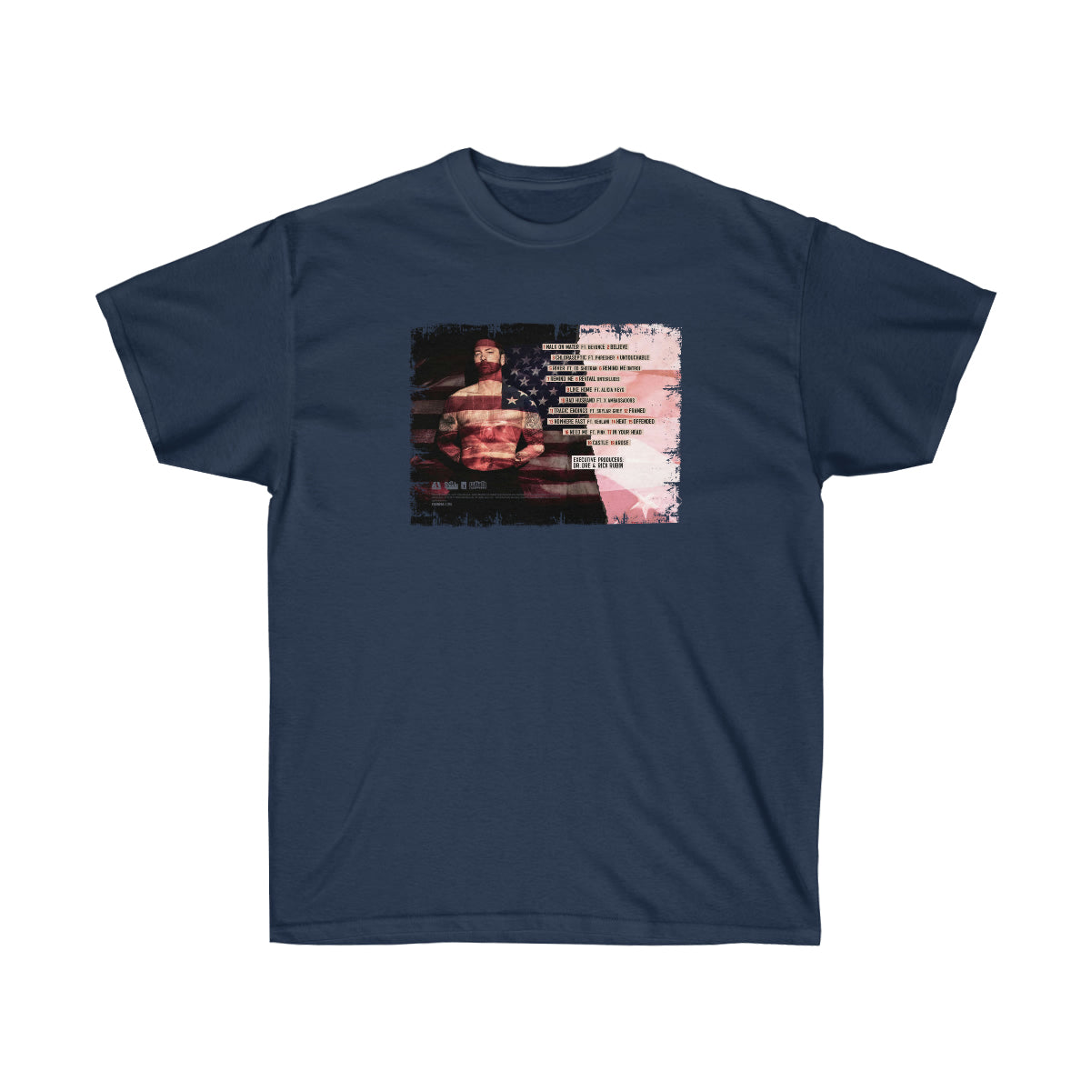 All Song Rap Men T-Shirt - Navy, 3XL image