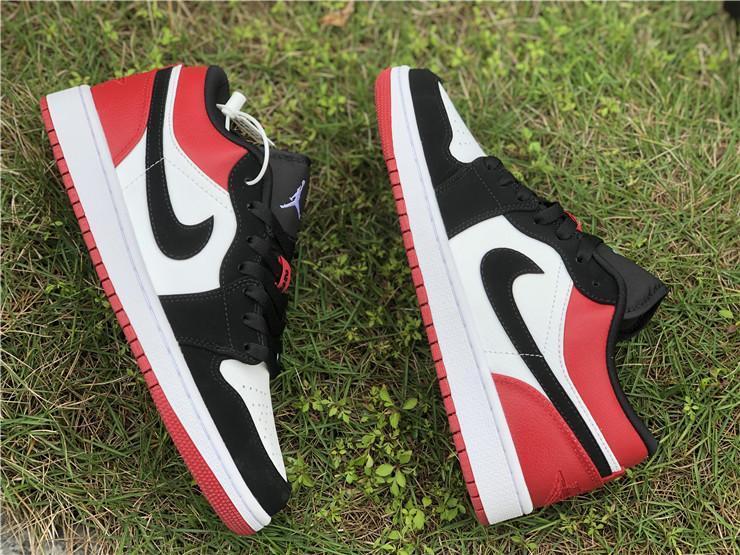 AJ 1 Low Black Toe Shoes Sneakers – nk0000732