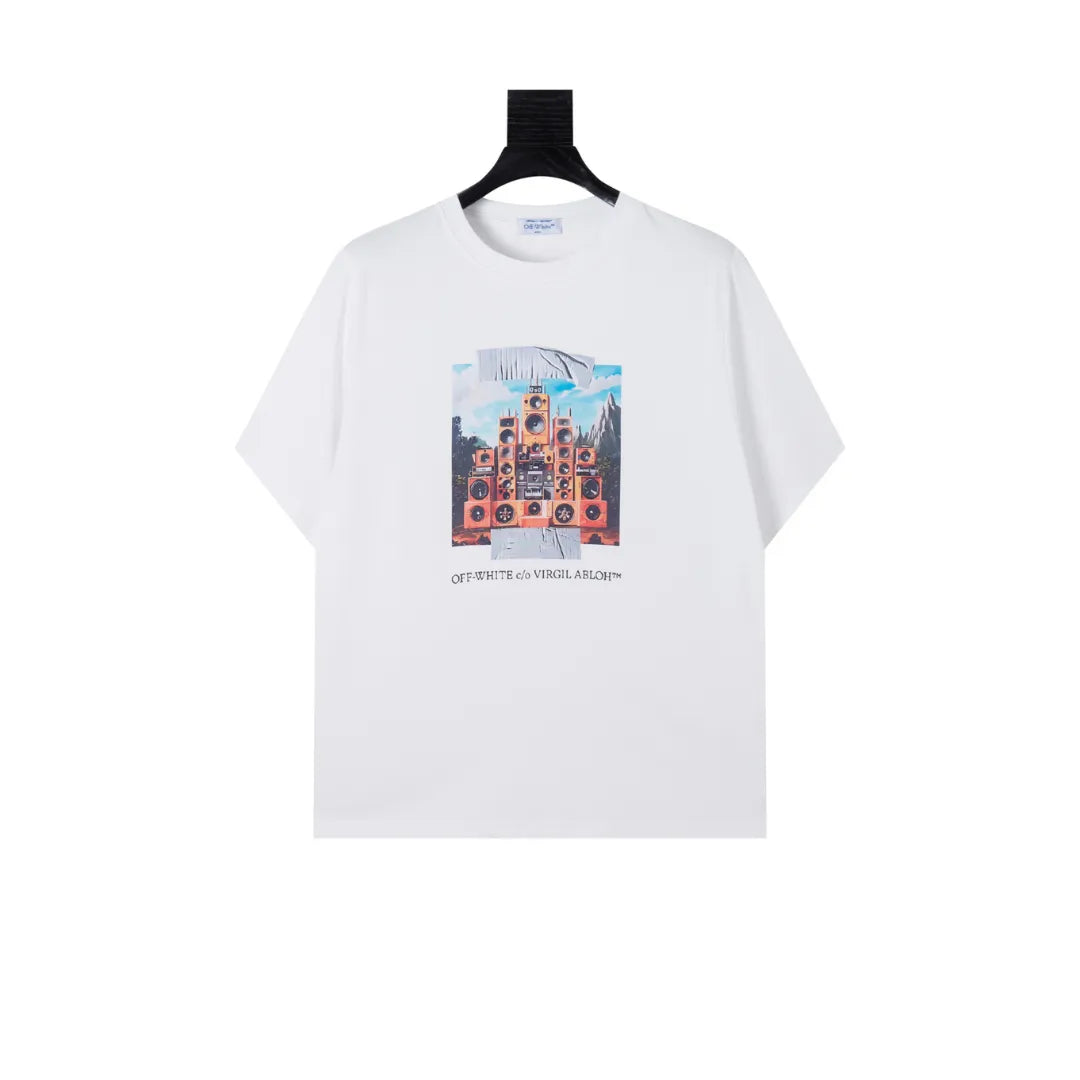 OW Logo Print T-Shirt - OW0030 image