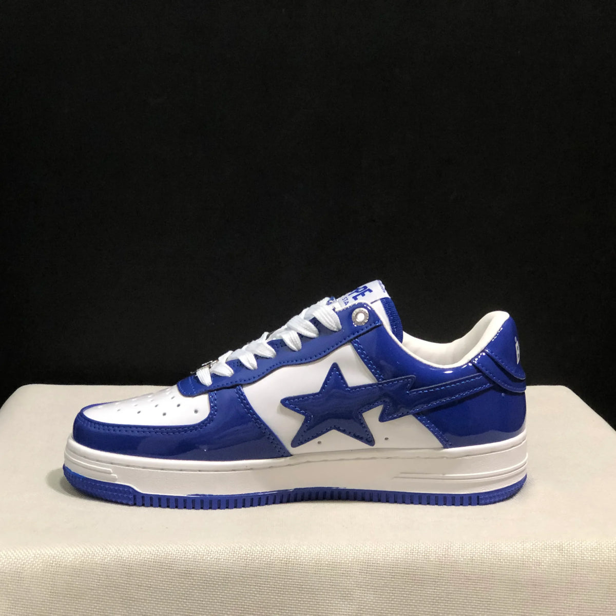 A Bathing Ape Bape Sta #5 Blue Shoes Sneakers - nk0005518 image 8
