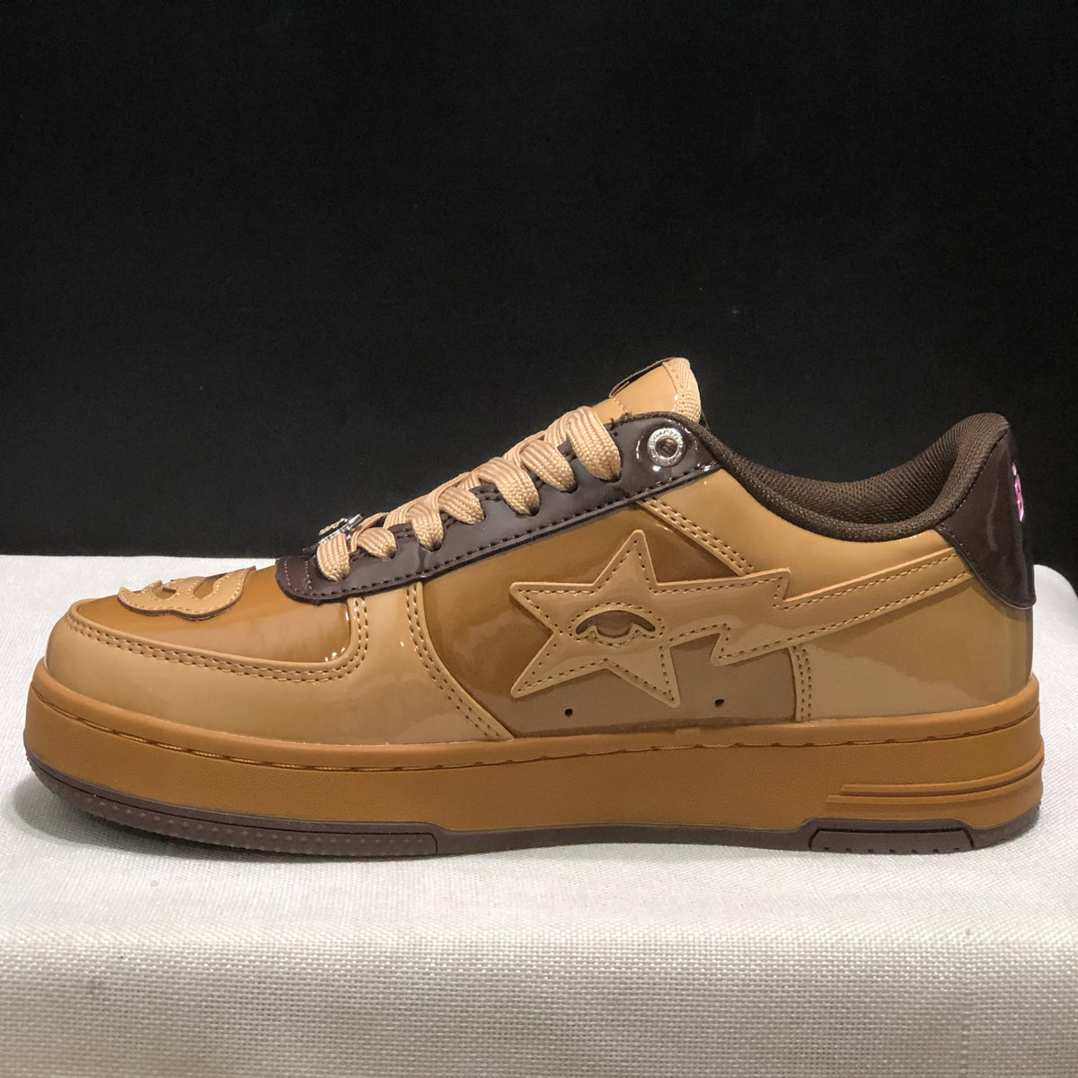A Bathing Ape Bape Sta KidSuper Brown Shoes Sneakers - nk0005519 image 4