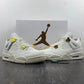 AJ 4 Sail Metallic Gold Shoes Sneakers – nk0003549