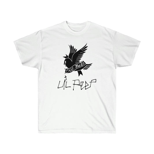 Crybaby Bird Black Men T-Shirt image 0
