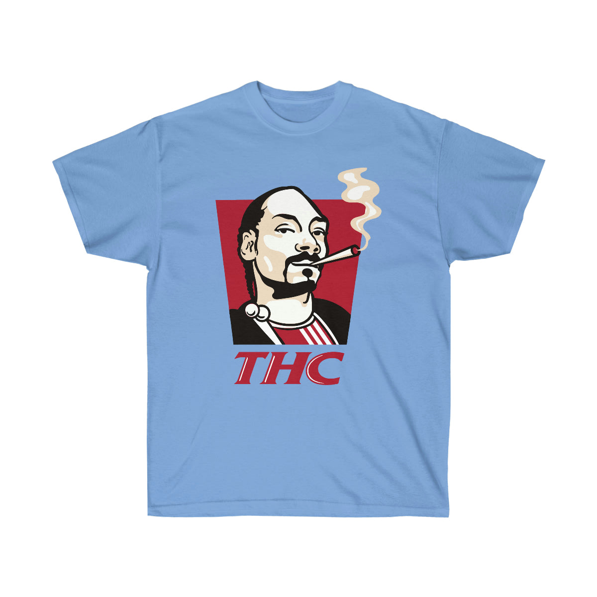 Snoop Dogg THC Smoke Men T-Shirt - Carolina Blue, M image