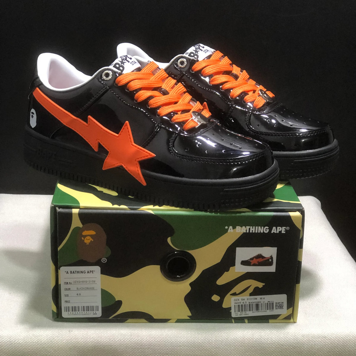 BAPE Sta Low Color Camo Combo Pink Shoes Sneakers - nk0005512 image 5