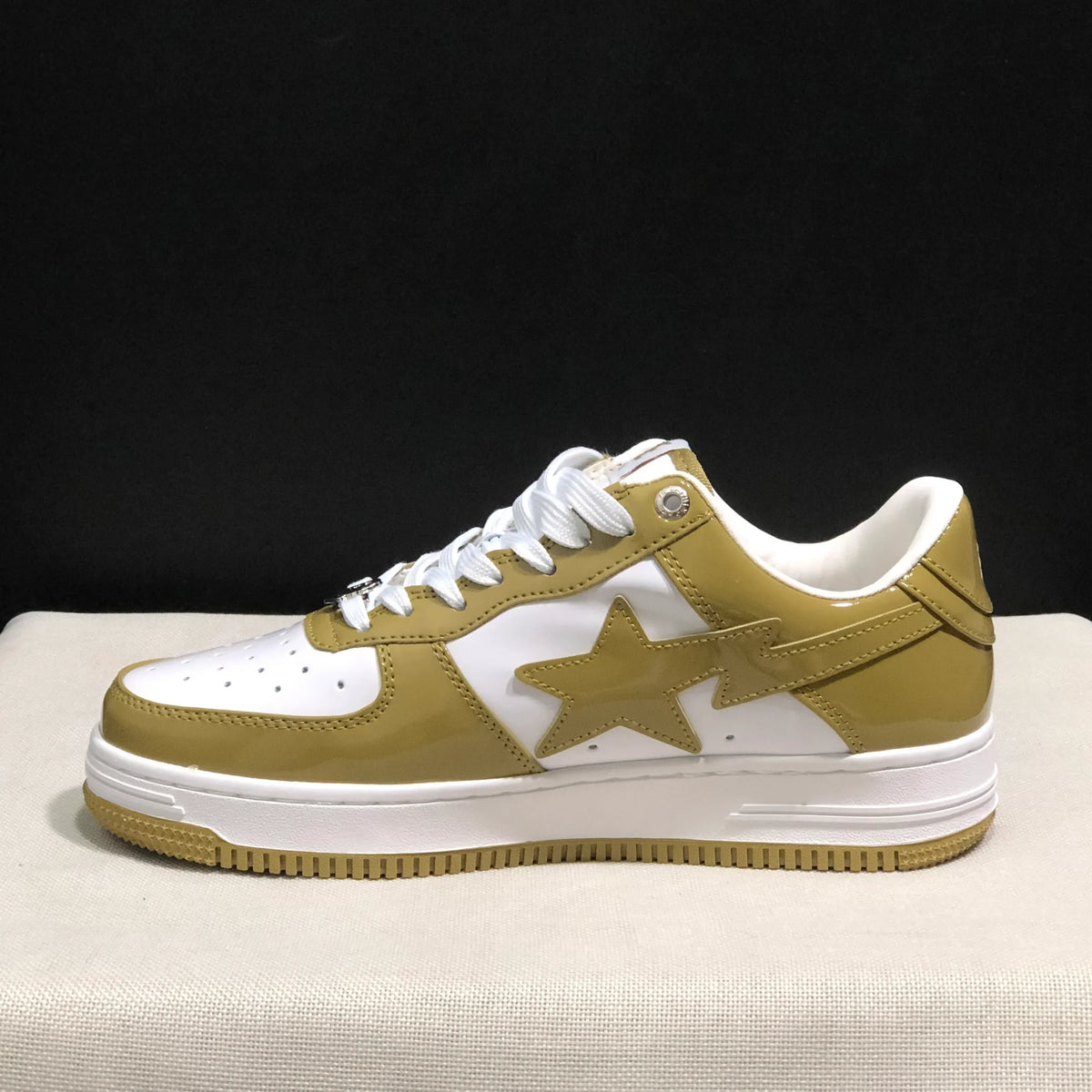 Wmns Bapesta #5 'Beige' Shoes Sneakers - nk0005525 image 3