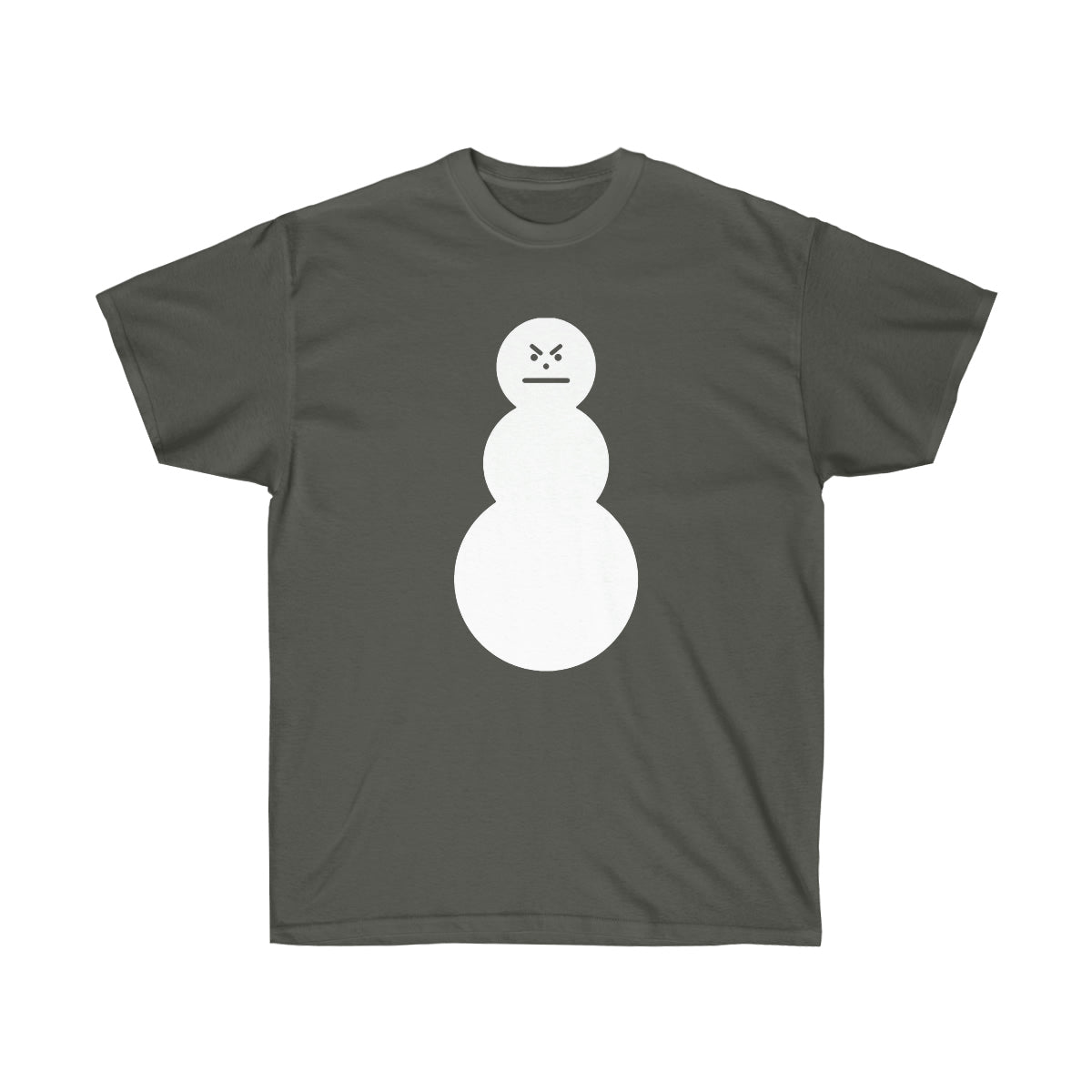 Jeezy Snowman Men T-Shirt - Charcoal, L image