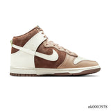 Dunk High Light Chocolate Shoes Sneakers – nk0003978