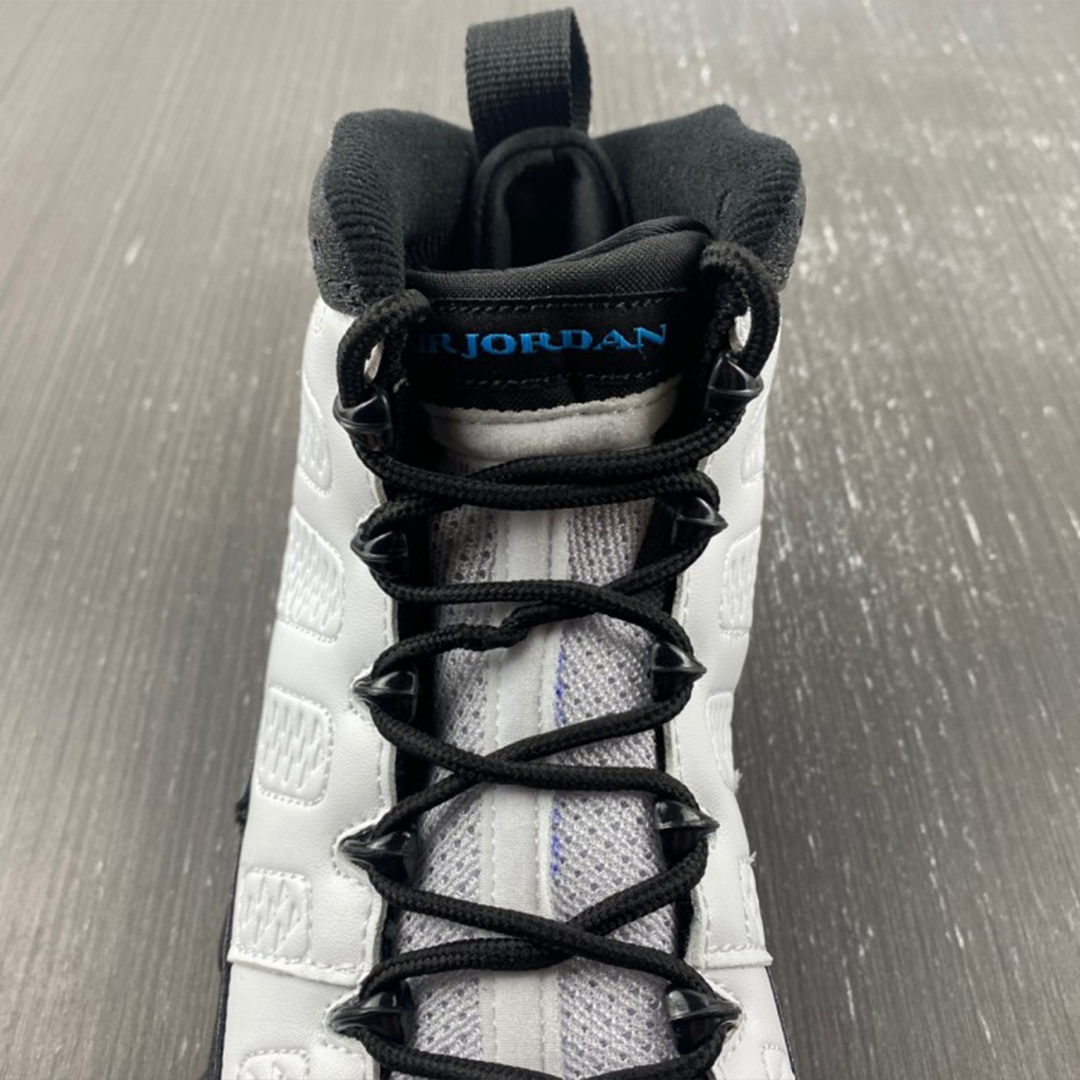 AJ 9 Black University Blue Shoes Sneakers – nk0000819