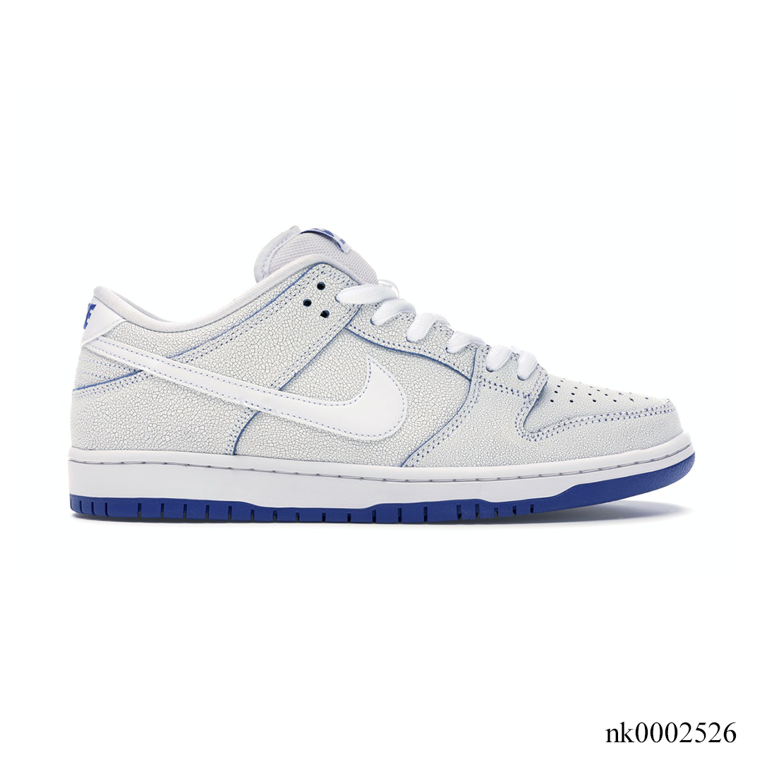 SB Dunk Low Premium White Game Royal Shoes Sneakers – nk0002526