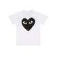 Comme des Garcons Play Black Heart T-Shirt image