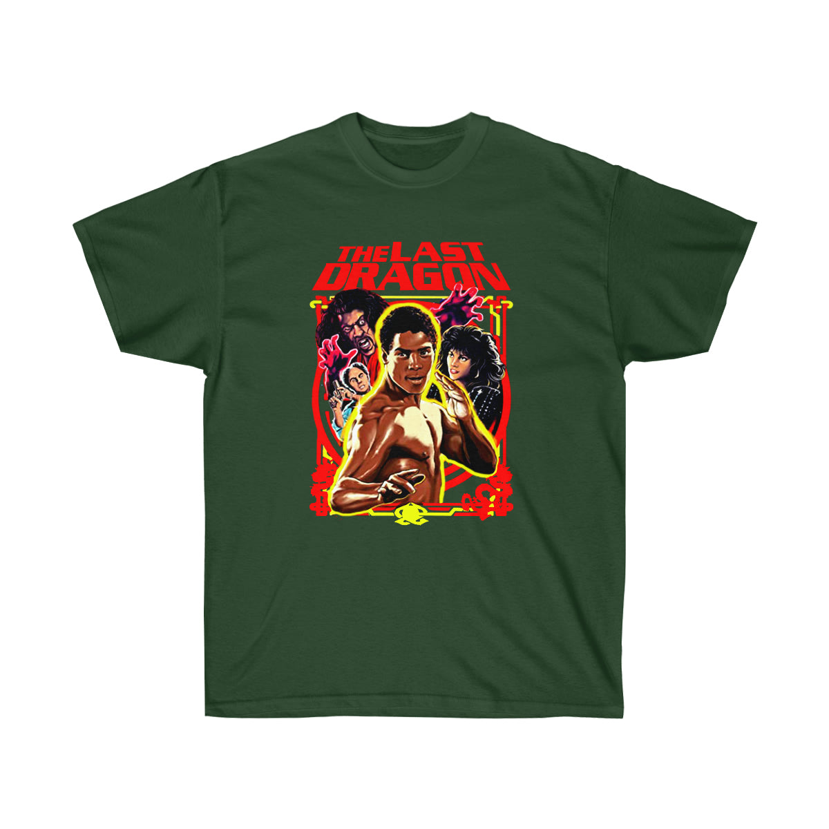 Rap Daragon Men T-Shirt - Forest Green, S image