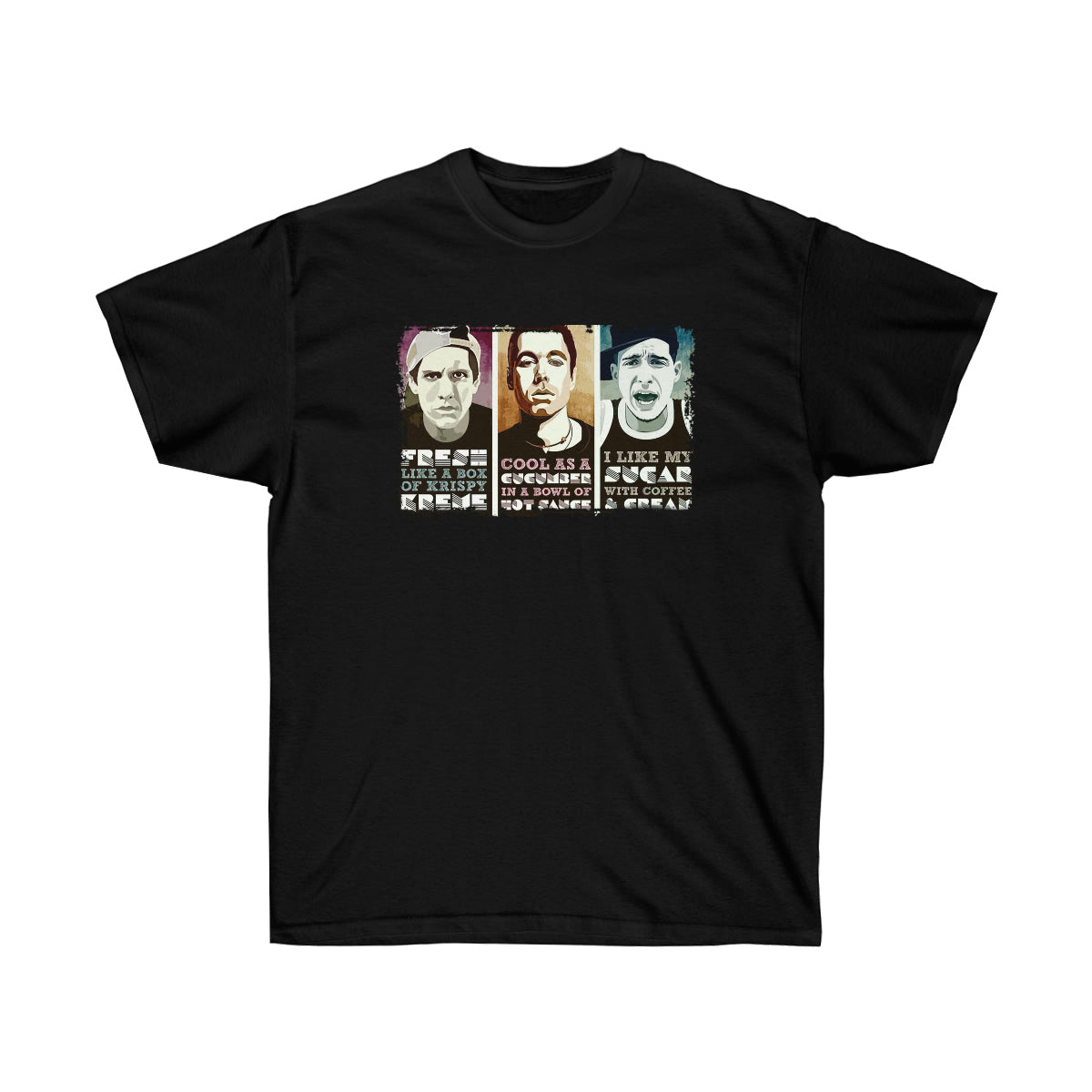 I Like My Sugar With Coffee Men T-Shirt - Black, XL image