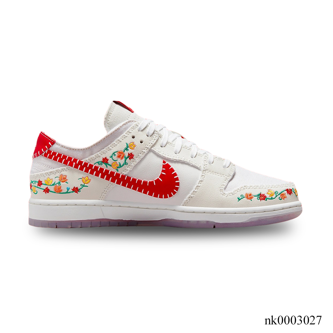 SB Dunk Low Decon N7 Opti Yellow University Red Shoes Sneakers – nk0003027