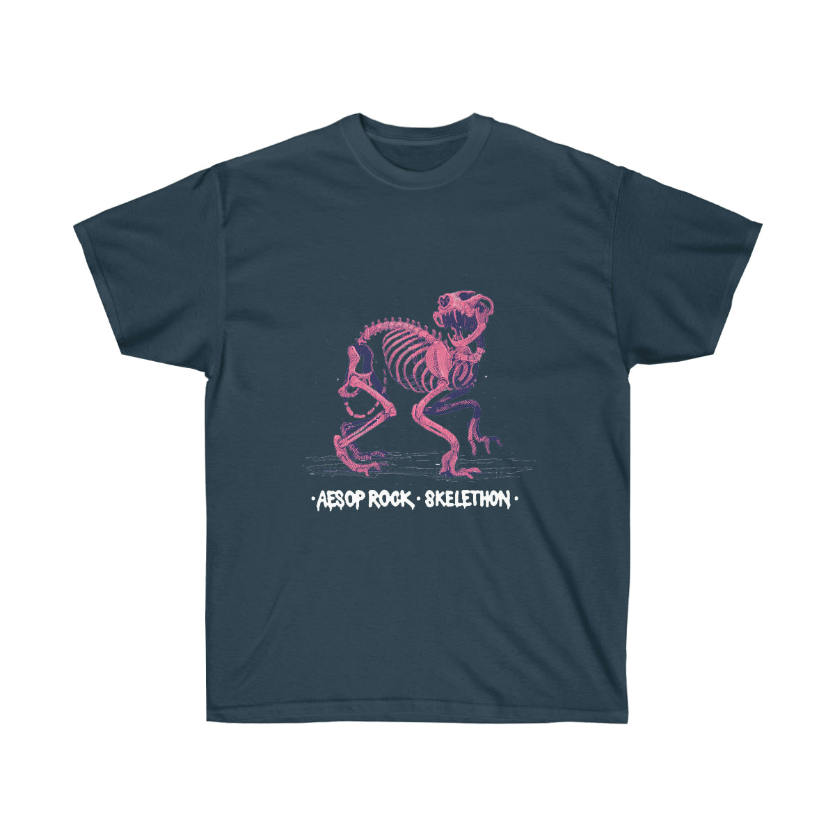 Aesop Rock Skelethon Men T-Shirt - Blue Dusk, 3XL image