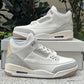 AJ 3 Craft Ivory Shoes Sneakers – nk0003551