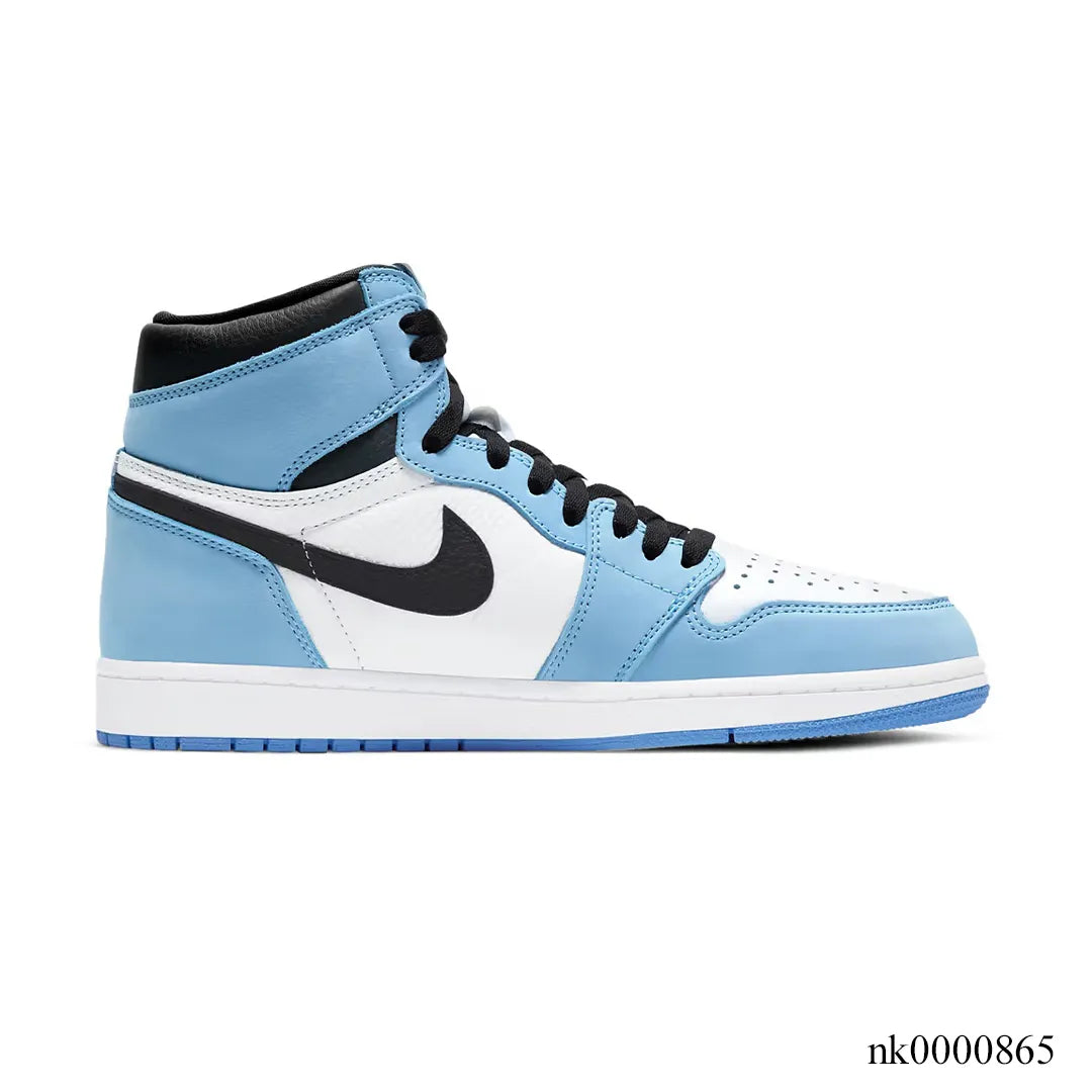 AJ 1 Retro High White University Blue Black Shoes Sneakers – nk0000865