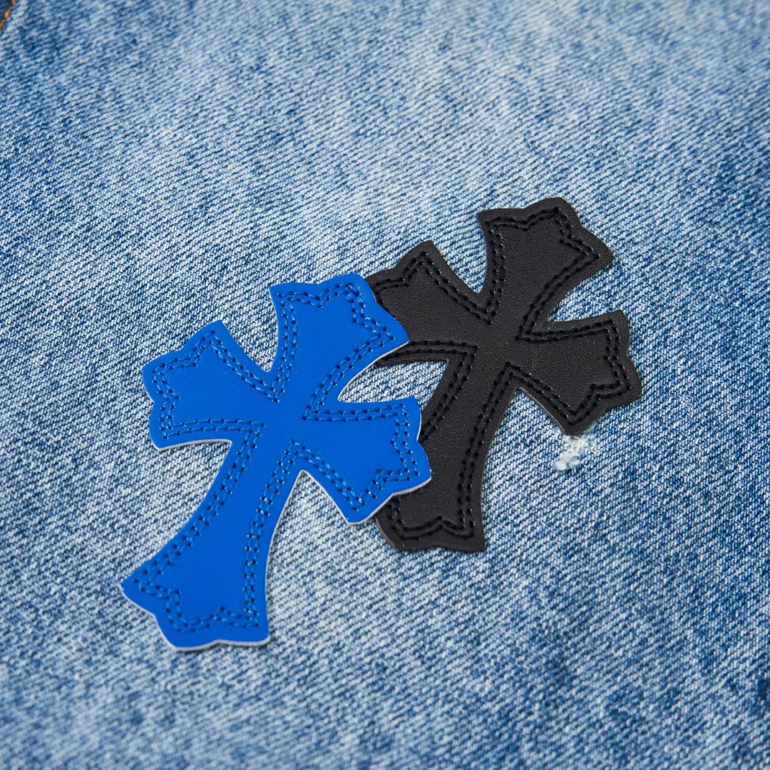 CH Cross Patch Jeans - CH0118 image 8