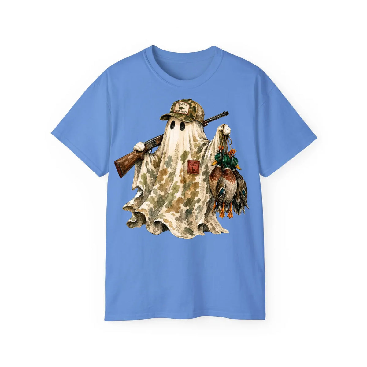Hunting Season Spooky Camo Mallards T-Shirt - POD0005 image