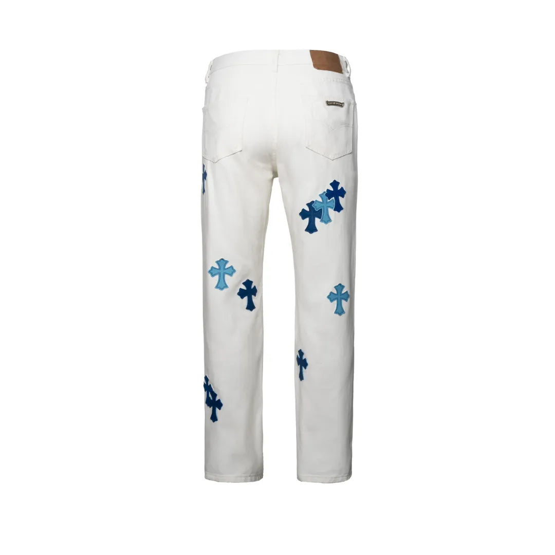 CH Cross Patch Jeans - CH0108 image 1
