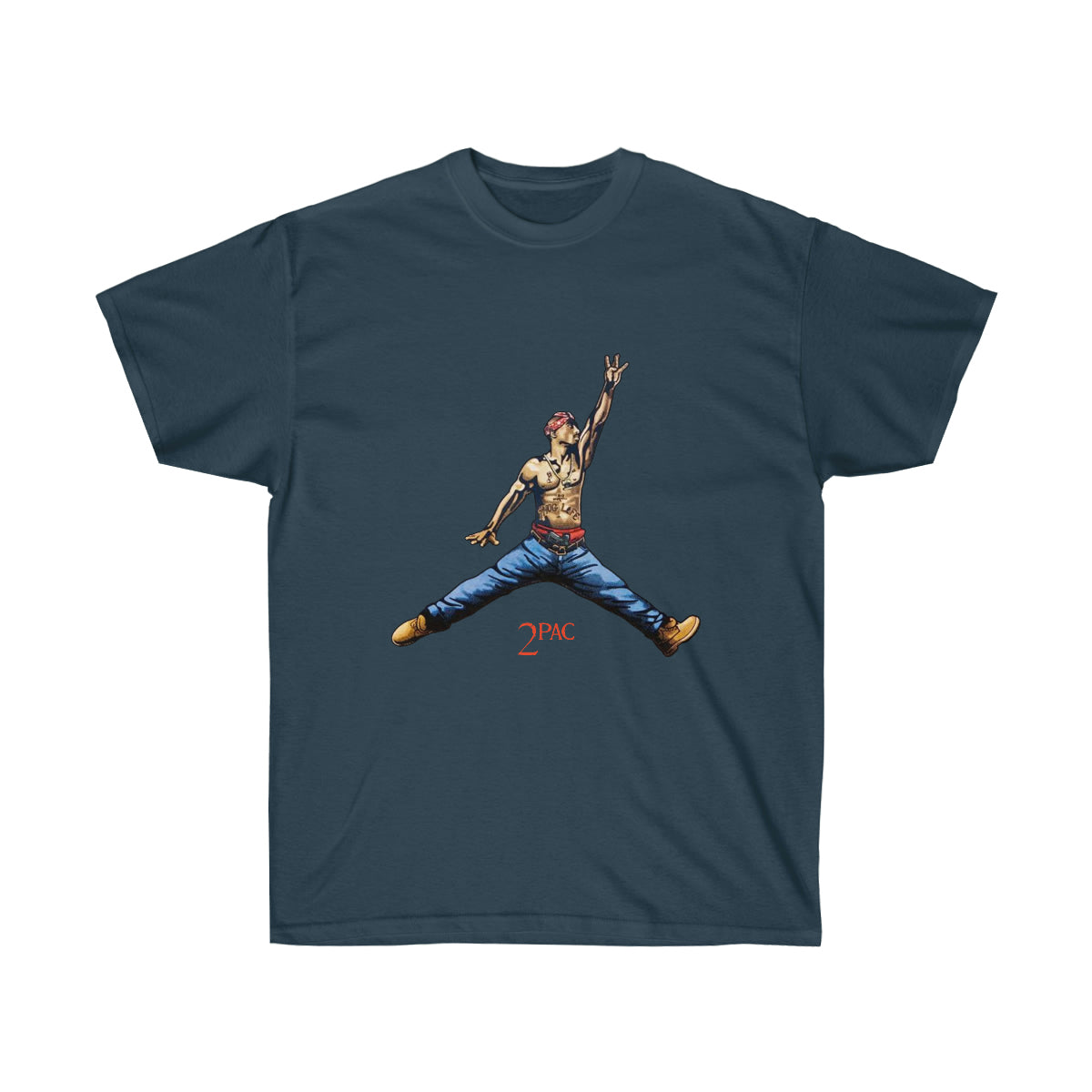 2Pac Limited Edition Men T-Shirt - Blue Dusk, M image