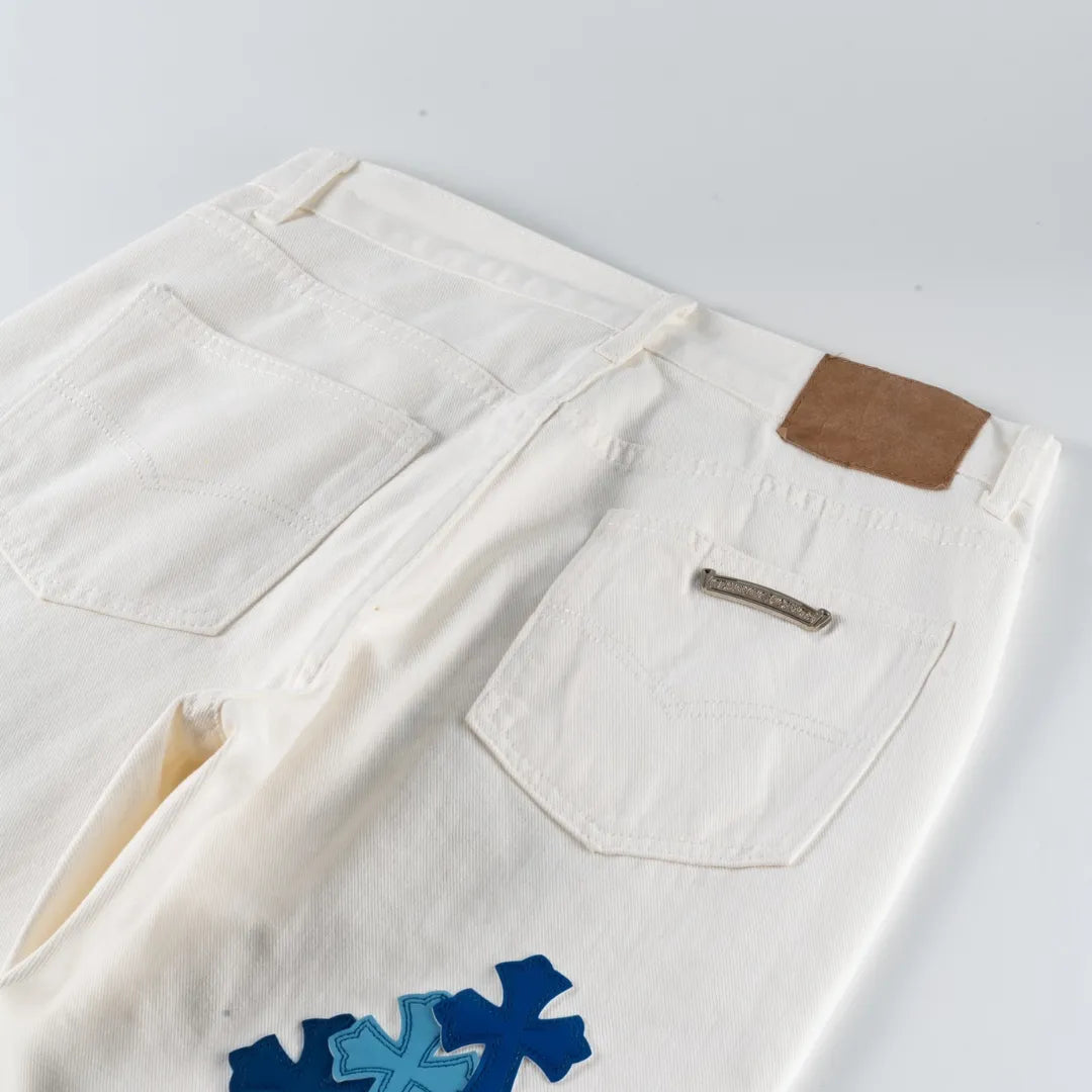 CH Cross Patch Jeans - CH0108 image 4