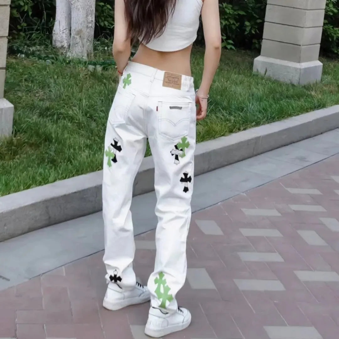 CH Cross Patch Jeans - CH0109 image 15