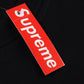 SUP Cross Box Logo T-Shirt in Black - 512 - spm0000512 image 7