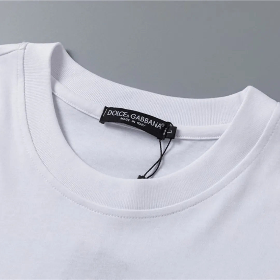 D&G Logo DG Print T-shirt in White - 111 - dng0000111 image 8