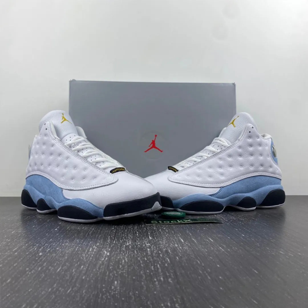 AJ 13 Yellow Ochre/Blue Grey Shoes Sneakers – nk0003404