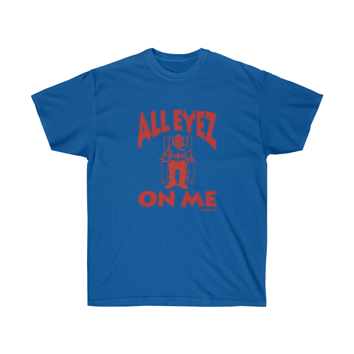 All Eyez On Me Men T-Shirt - Royal, 3XL image