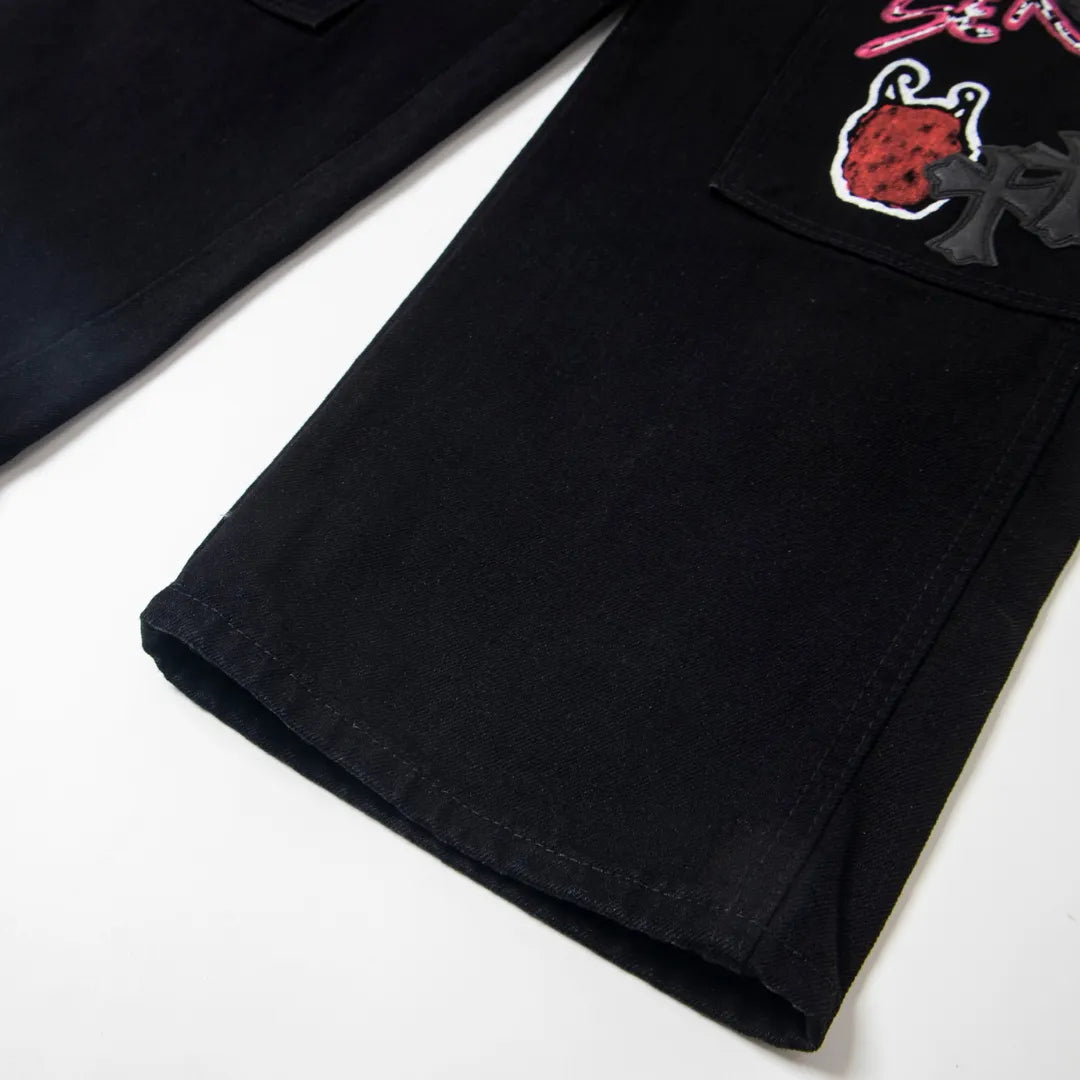 CH Cross Patch Jeans - CH0115 image 12