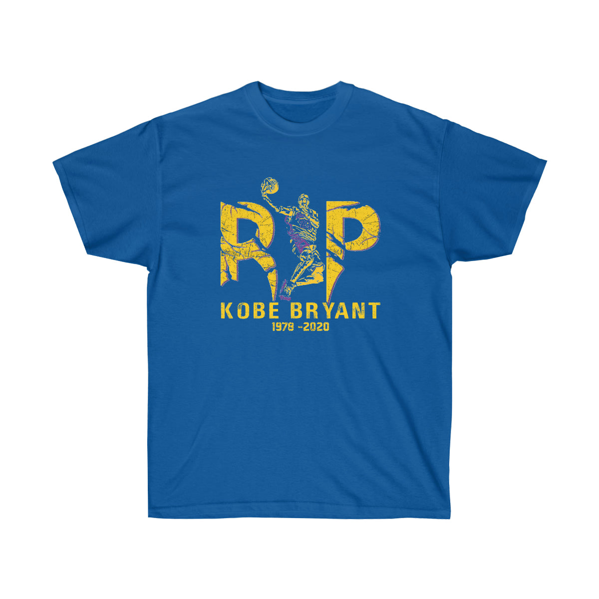 R.I.P Kobe Bryant Men T-Shirt - Royal, 2XL image
