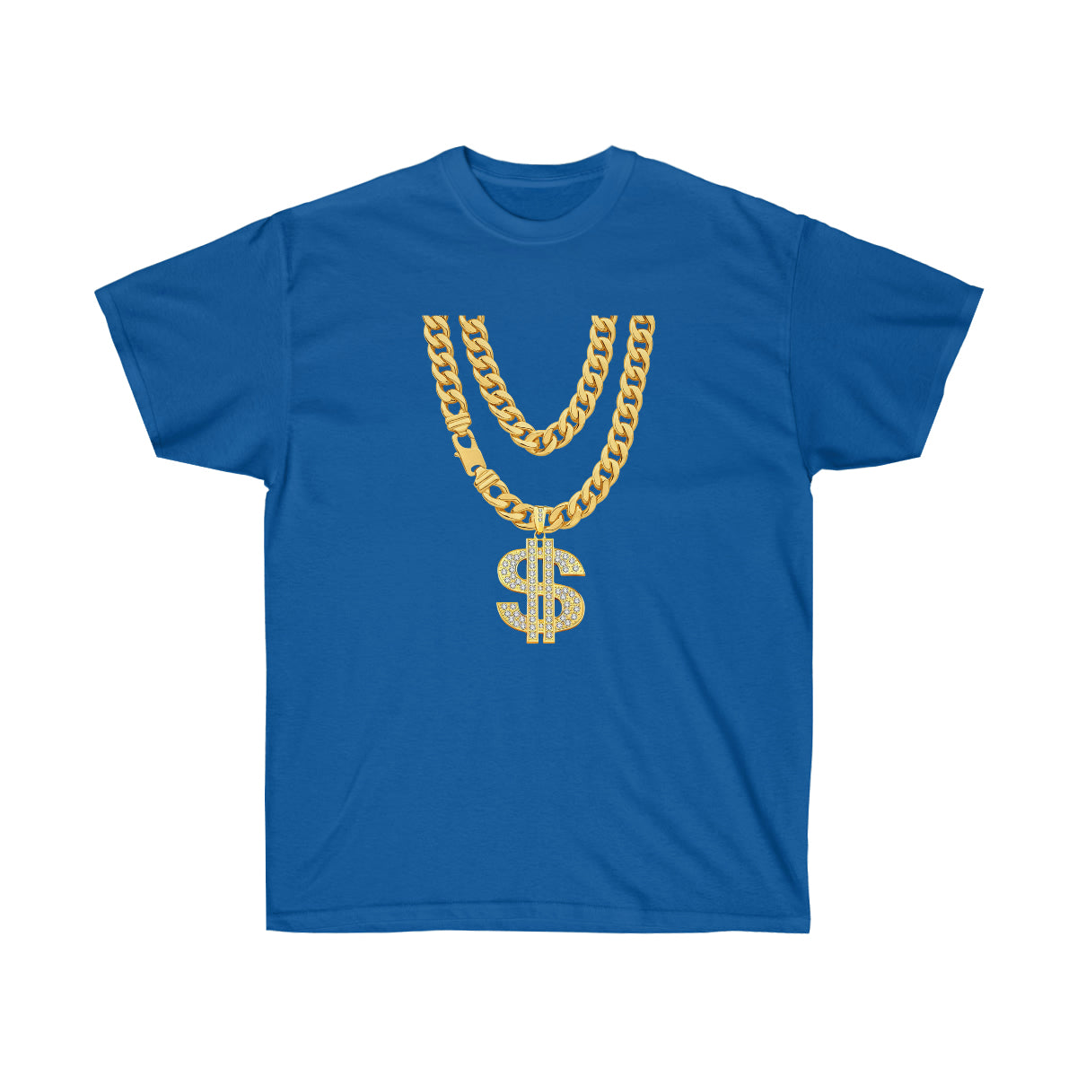 Necklace Dollar Men T-Shirt image 12
