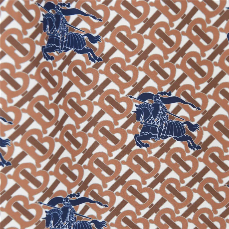 BUR All-Over Monogram Knight Print Shorts in Brown - 371 – bbr0000371 image 5