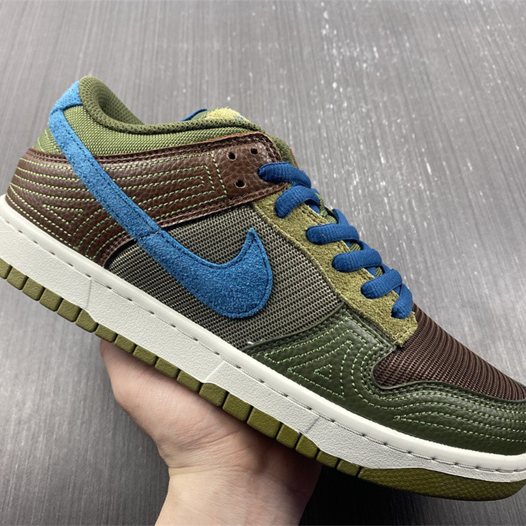 Dunk Low NH Jade Cacao Wow Shoes Sneakers – nk0002111
