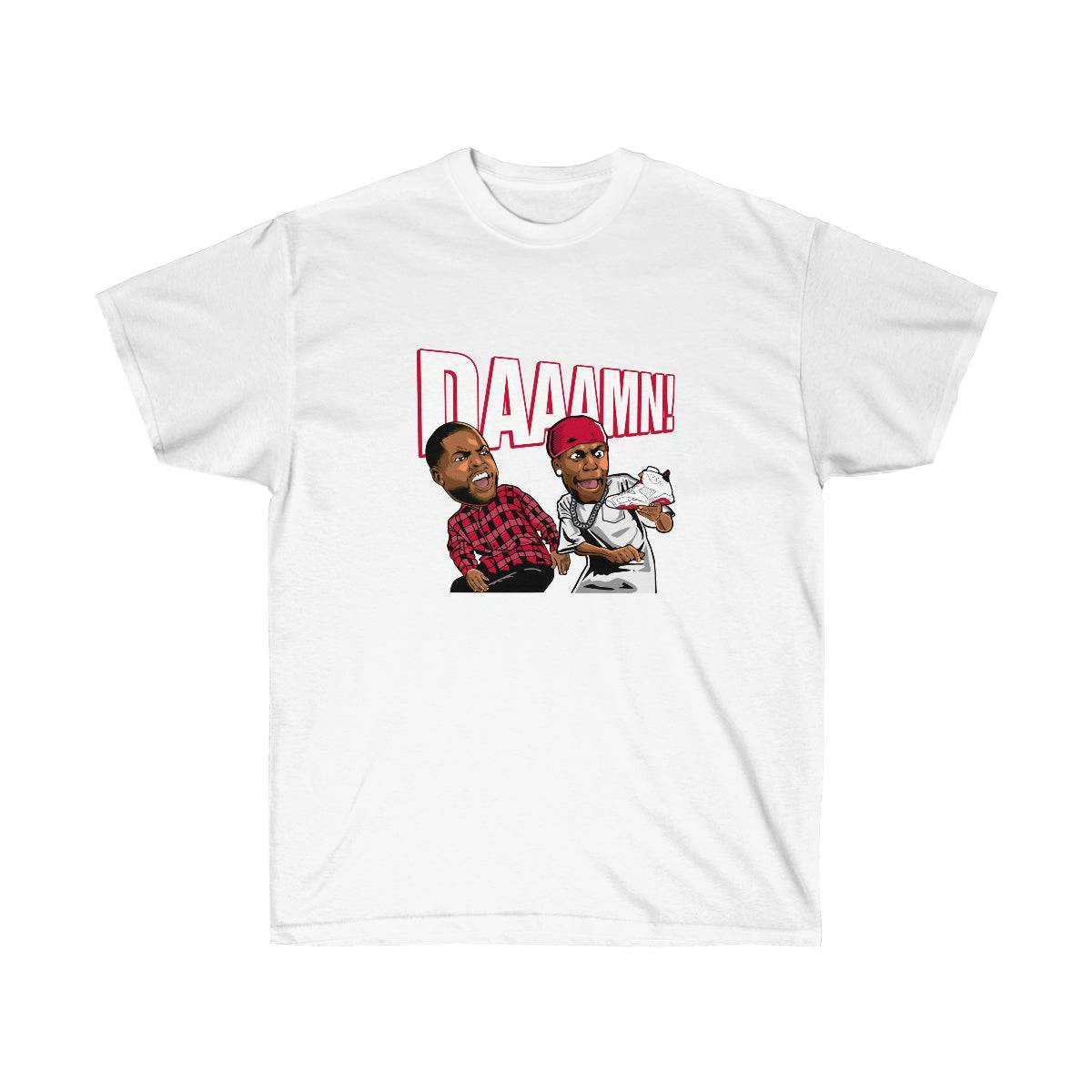 Friday Damn Men T-Shirt - White, L image