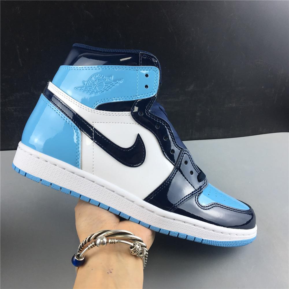 AJ 1 Retro High UNC Patent (W) Shoes Sneakers – nk0000111