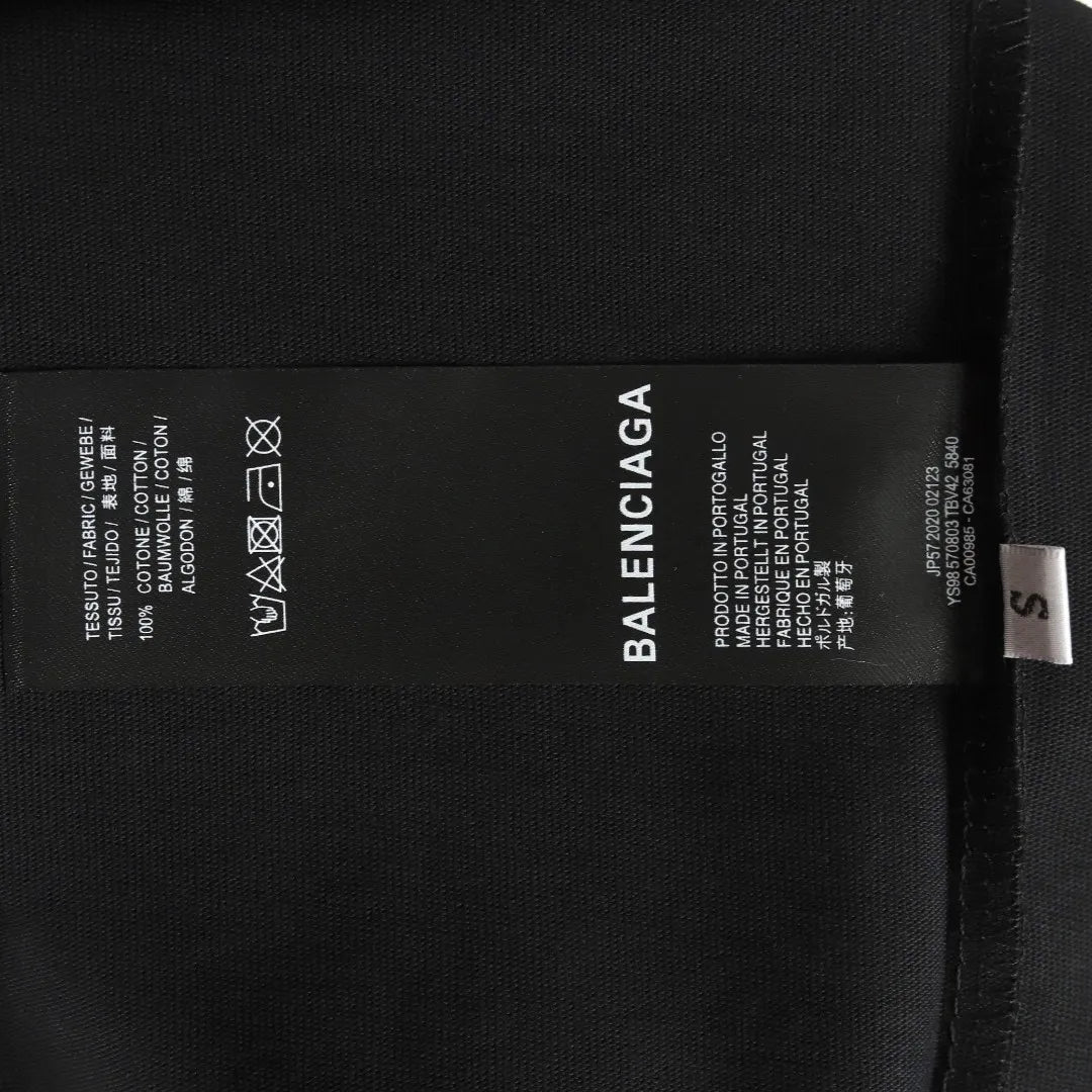 BLCG Paris Script Logo T-shirt in Black - 593 - blcg0000593 image 8