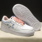A Bathing Ape Bape Sta BAPY White Pink Shoes Sneakers - nk0005513 image 7