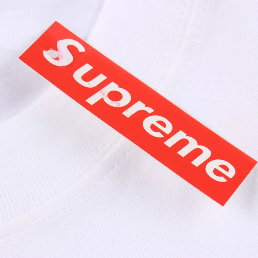 SUP Cross Box Logo T-Shirt in White - 513 - spm0000513 image 7