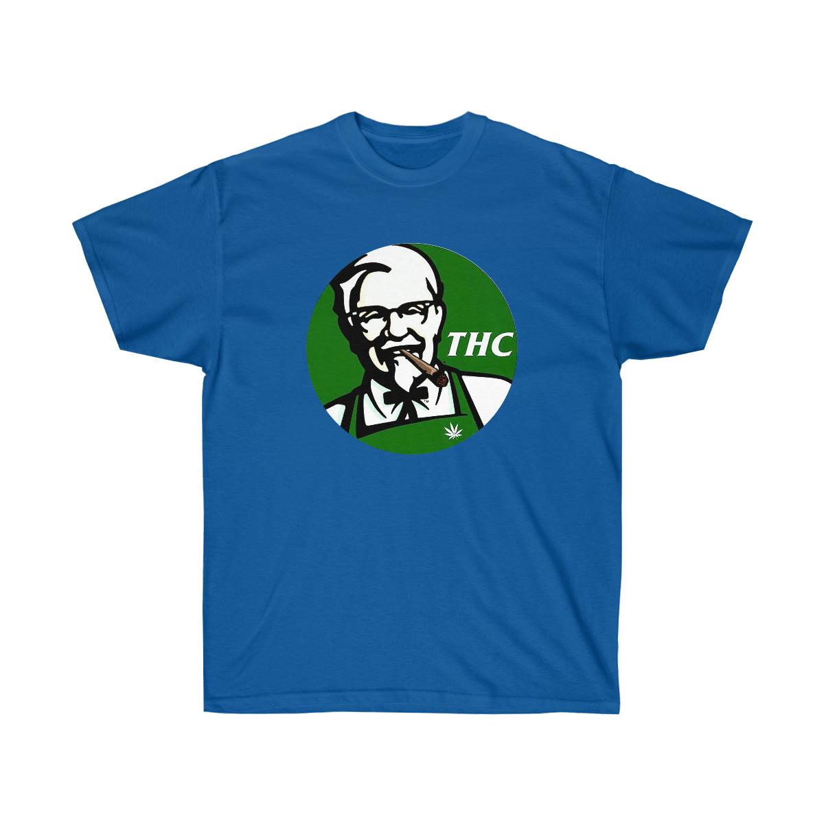 THC King Green Men T-Shirt - Royal, S image
