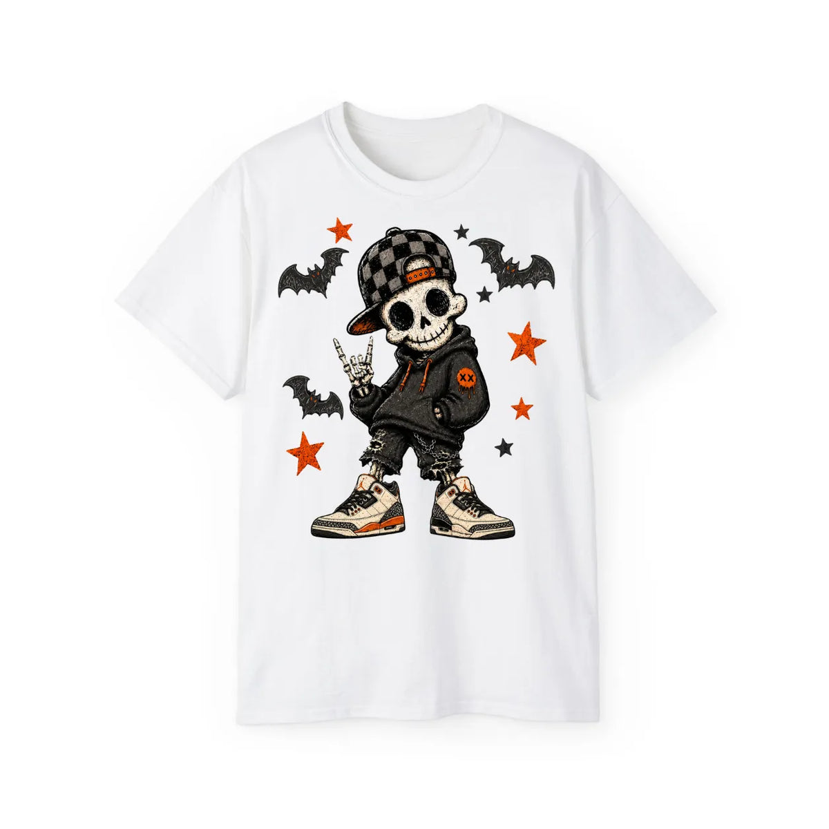 Boy Skeleton Halloween T-Shirt - POD0006 image