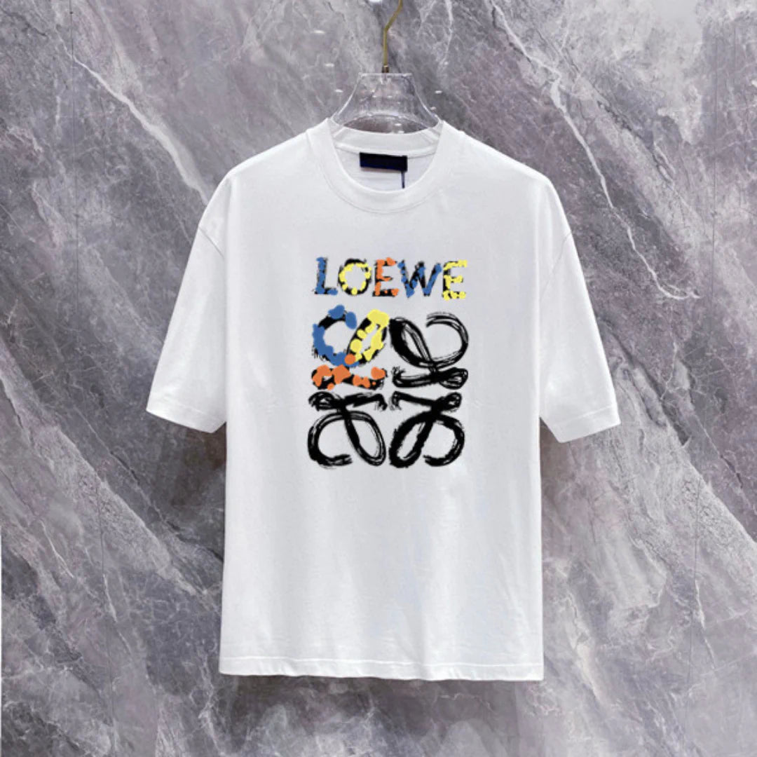 LW Logo-Print Cotton T-Shirt - LW0007 image 1