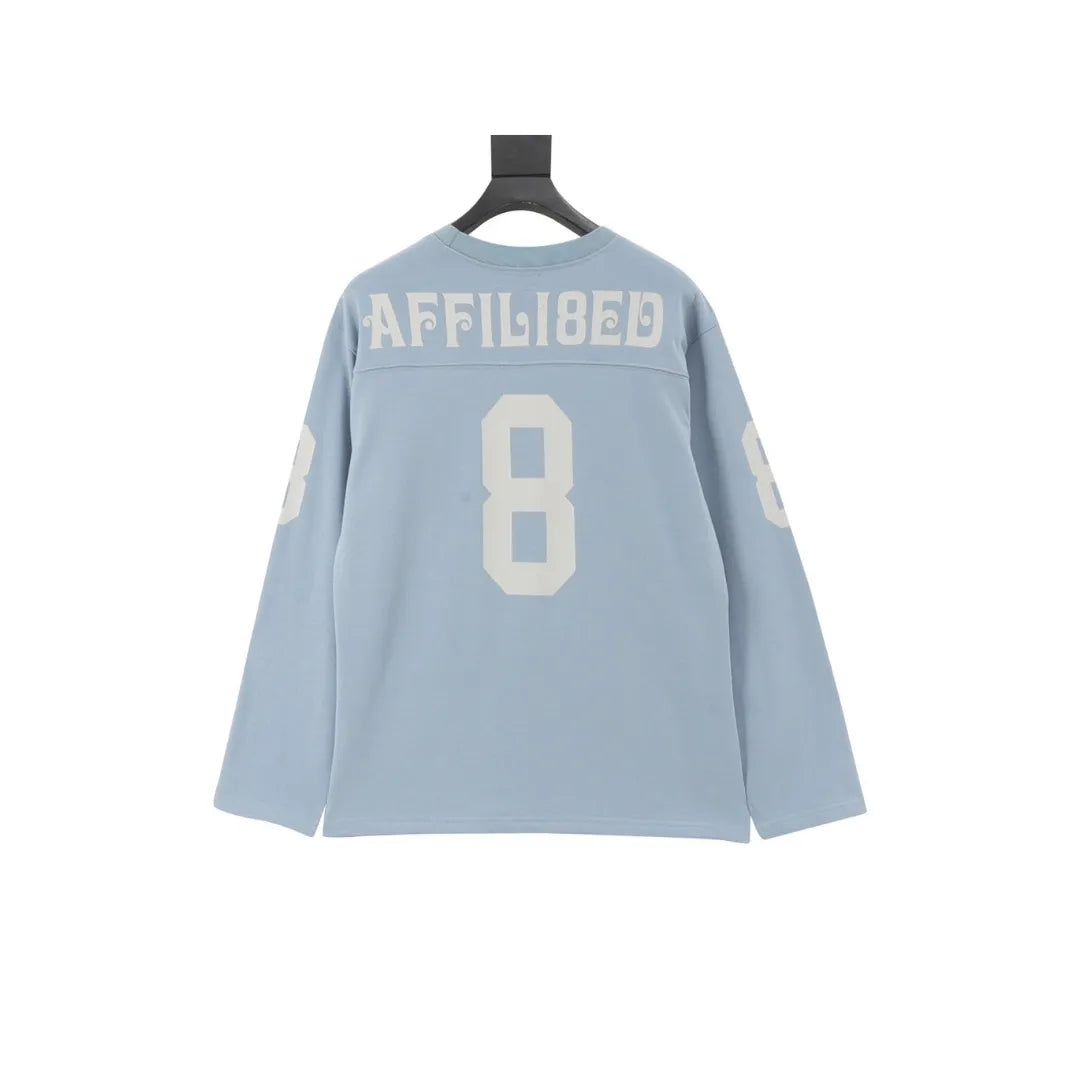 SUP SS25 Affiliated LS Football Sweater - SUP0126 image 1